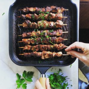 2 x Chinese Marinaded Chicken Kebabs